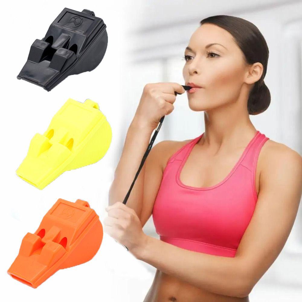 Громкий свисток для выживания на открытом воздухе ПВХ судейские свистки высокое качество ручной свисток