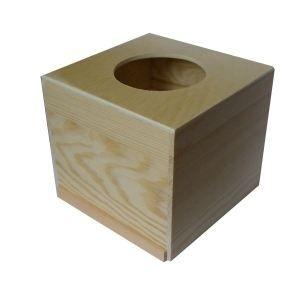 Квадратная коробка для салфеток 14 x 14 x 12,5 см