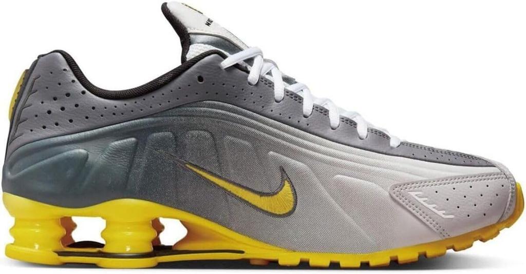 Nike Shox R4 Размер SE, Серый/Желтый/Белый, IH3397-078, 26,0 см