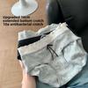 Female Spring and Autumn New Pure Cotton 10A Class Antibacterial Extended Crotch Waist Underwear