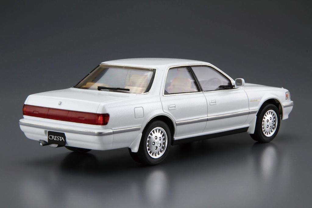 Aoshima Bunka Kyozai Модель автомобиля 81 Масштаб Toyota JZX81 Cresta Super Lucent G Пластик Пластиковая модель (АОСИМА) нет. 1/24 2,5 '90 Предварительно окрашенный