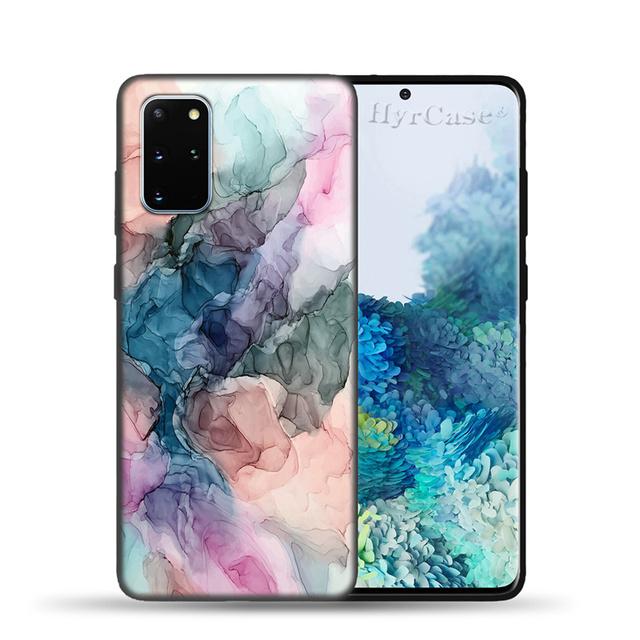 Силиконовый чехол с мраморным принтом для Samsung Galaxy S22 S21 Ultra S20 Fe Plus A53 A73 A52 A72 A51 A71 A22 A12 A32 A50 A33 A13, чехол