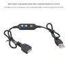 Программируемый USB-провод питания 24-часовой автоперезапуск USB-таймер Шнур для охлаждающего вентилятора аквариума Светодиодная настольная лампа Автоматическое отключение