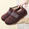 2025 женские зимние новые бархатные утолщенные теплые женские хлопковые туфли на мягкой подошве удобные с мелким вырезом туфли-лодочки женские