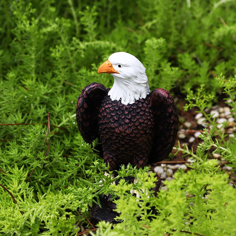 Eagle Resin Garden Ornament Decoration for Independence Day