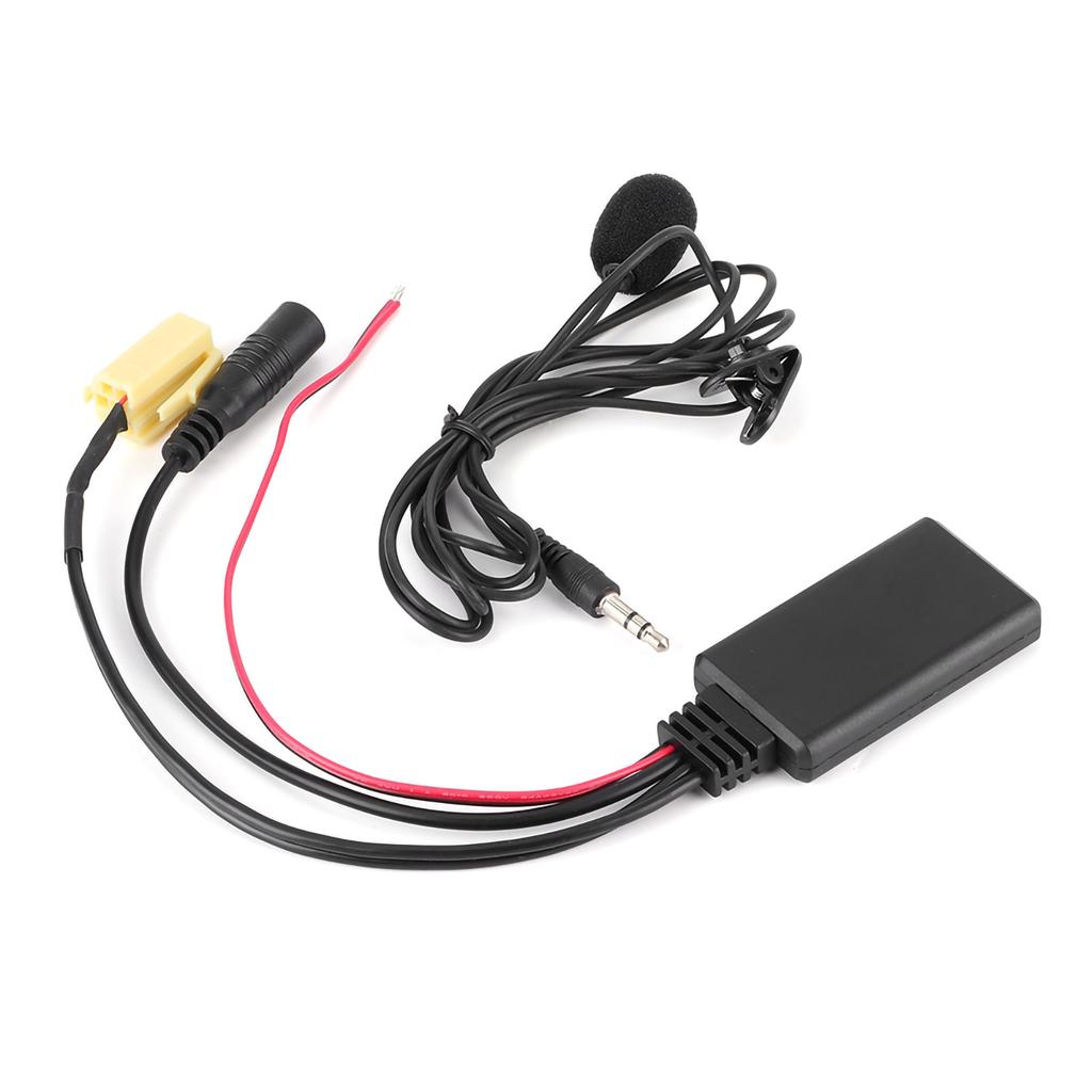 59.1in Bluetooth Radio Audio Cable Handsfree Car AUX Adapter with Microphone Fit for Alfa Romeo 159