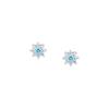 Boucles d'oreilles en argent 925/1000 recyclé et zircon - SAIW189