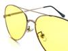 Солнцезащитные очки-капли BRIDGE ЗОЛОТОЙ x СВЕТЛО-ЖЕЛТЫЙ [SPEED ADDICT]