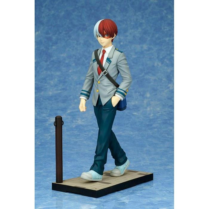 Bellfine Connectore My Hero Academia Todoroki Shoto Uniform Ver. 1/8 Scale PVC Painted Figure BF094 Multicolor 1:8 scale