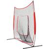 Portable 7*7FT Children Baseball Practicing Net Kid Training Equipment with Bag