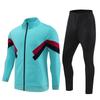 Unisex Sportswear Set Long Sleeve Track Jacket Pants Youth Basketball Training Competition