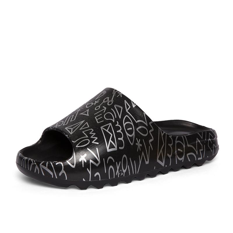 Модные унисекс толстые подошвы дизайнерские женские Kanye 2024 летние модные женские беговые садовые мужские шлепанцы повседневные тапочки пляжные сандалии обувь