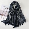 Paisley Women Scarf Summer Beach Shawl Bohemia Cotton Linen Feeling Tassel Pashmina Muslim Hijab Wrap Lady Viscose Scarf