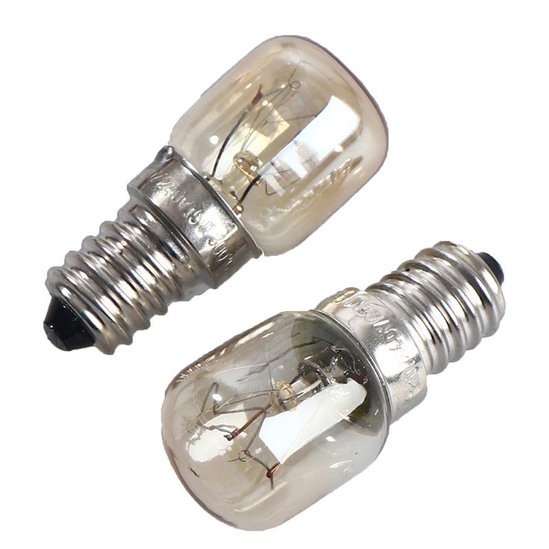 220V E14S Высокотемпературные лампы для микроволновой печи Лампа для плиты Light Blub