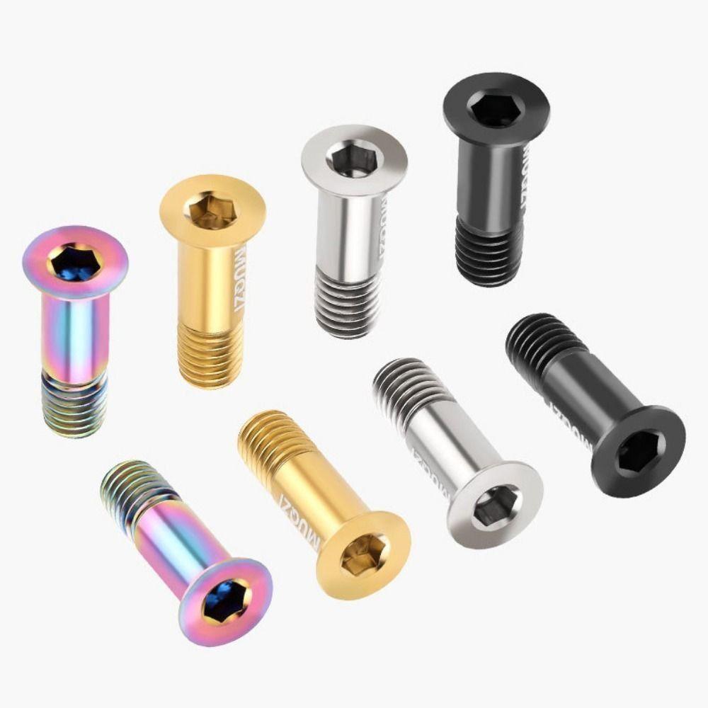 2PCS Fixed Bolts Rear Derailleur Pulley Fixing Bolts M5 Screws Bicycle Rear Guide Wheel Screw MTB