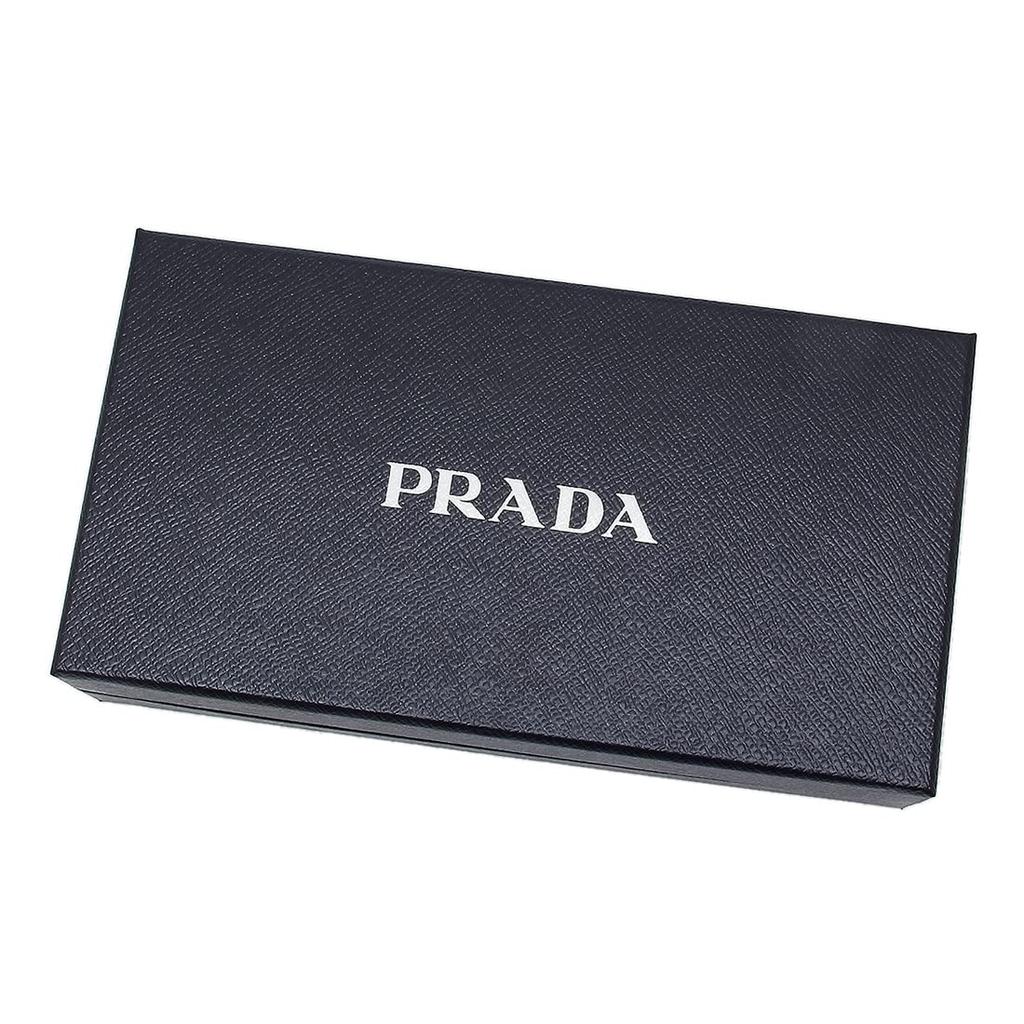 Long Wallet Saffiano 2ML188 2ML317 2ML506 QHH QME Black [Prada] Men's (2) NERO(F0002) [Item]