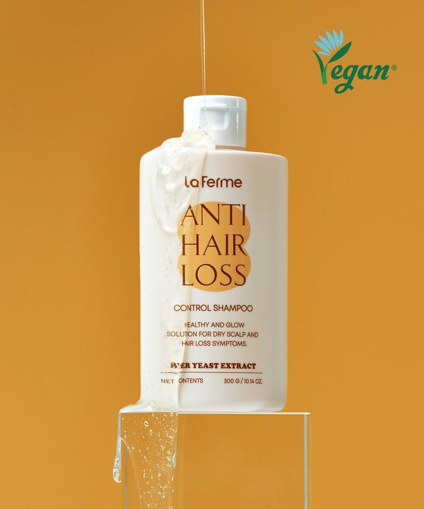 Anti-Hair Loss Control Shampoo 300g (+La Ferme Sample Kit Gift)