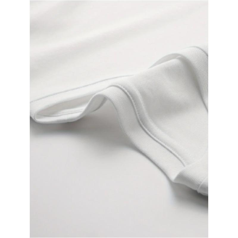 Европейские размеры Мужская белая футболка: """Пляжный клуб Гавайи" Тропический принт"""