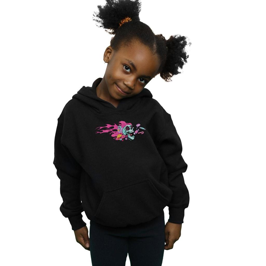 Disney Girls Wreck It Ralph Candy Skull Hoodie