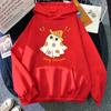 Not Too Spooky Very Demure Hoodies Cartoon Halloween Print Sweatshirt Ghost Print Top Men Women Clothes Long Sleeved Top