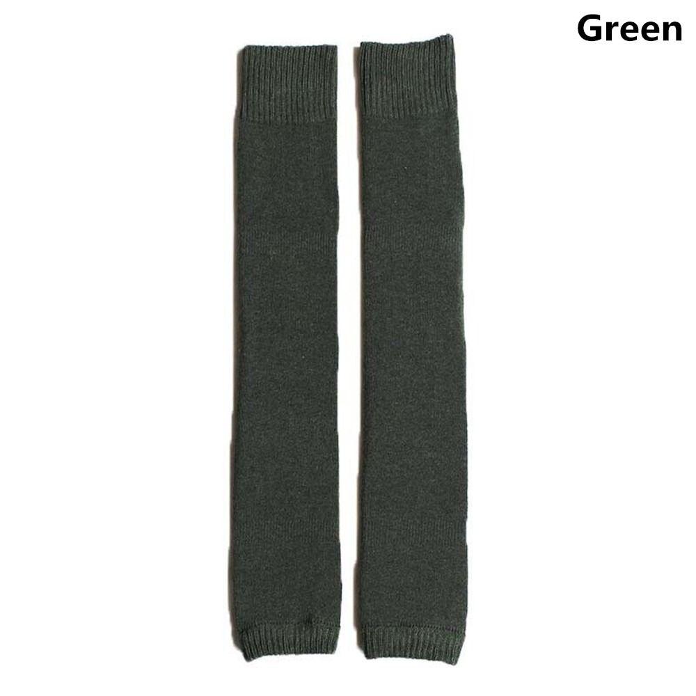 Soft Thick Warm Knitted Ankle Warmer Leg Warmers Long Boot Socks Foot Covers
