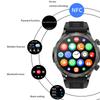 DK67 Мужские умные часы 1,5-дюймовый большой экран BT звонок Монитор сердечного ритма Отслеживание фитнеса для занятий спортом на открытом воздухе Беспроводная зарядка Смарт-часы