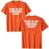 This Is My Drinking Shirt and Driving Shirts Funny Quotes T-Shirt Letters Printed Sayings Graphic Tee Tops Short Sleeve Blouses