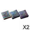 2x 3x Premium Cloth Mens Handkerchief Hankies Soft Gifts Wipe The Sweat Towels Jacquard Hanky Pocket