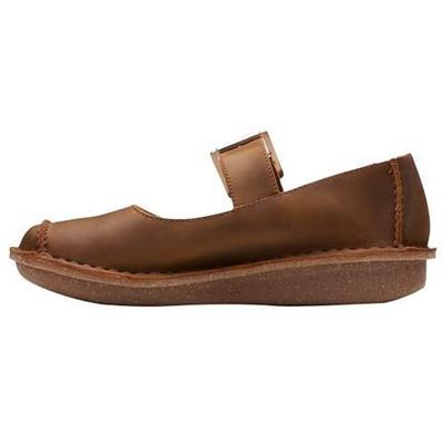 Женские слипоны Clarks Funny bar flacher beeswax leather