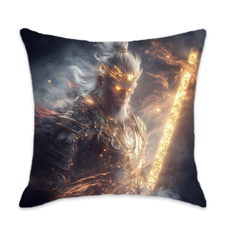 Подушки из серии New Black Myth Wukong Удобные и мягкие подушки для автомобиля, дома, спальни, прикроватные подушки, подушки