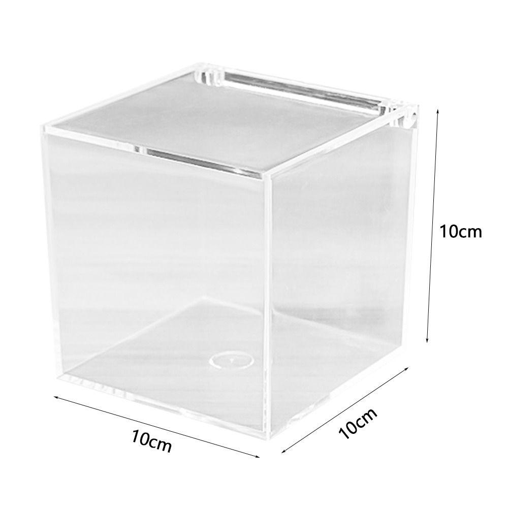 Flip Cover Storage Box Multi Size Jewelry Cosmetics Storage Practical Display Cases  Wedding Favor