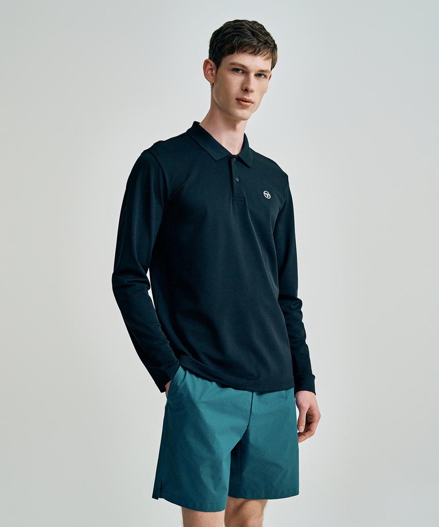 Мужская рубашка-поло SERGIO TACCHINI с длинным рукавом