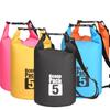 Waterproof PVC Outdoor Drifting Bucket Bag - Convertible Single/Double Shoulder, Foldable for Beach & Swimming Storage