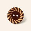 Yang Warm Wood Heart, Round Natural Wood Button Men'S And Women'S Tops Button Children'S Clothes Shirt Decorative Button