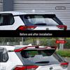 RAV4 2020 Спортивное заднее крыло/спойлер, Без сверления, Отделка под карбон
