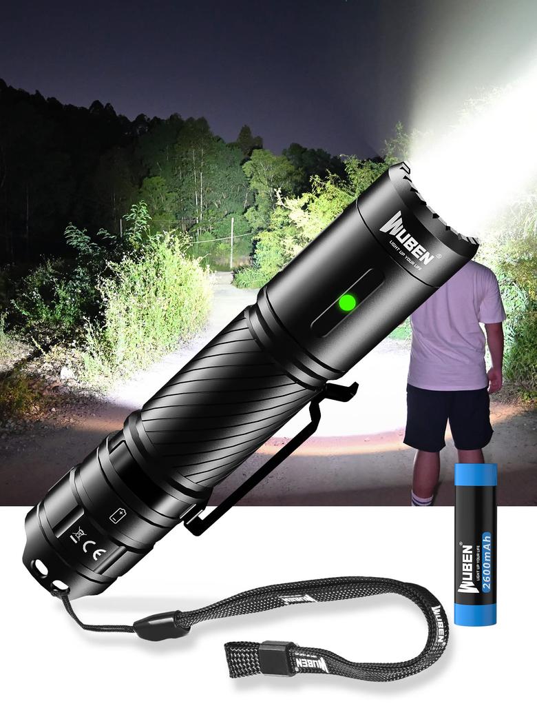 Фонарик WUBEN C3 1200 люмен светодиодный фонарь тактический фонарь ручной фонарь прожектор компактный фонарь тактический фонарь компактный фонарь яркий