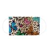 Трехслойная одноразовая защитная маска для взрослых с леопардовым принтом и бабочкой, 10 шт.