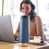 Кружка Klean Kanteen TK Wide с крышкой Cafe 16 унций 1008352, Черный, (473мл),