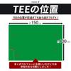 Golf mat Golf mat Golf practice mat Golf Large 100 x 150CM Shot mat Swing practice artificial turf Large mat Large practice mat Golf practice mat