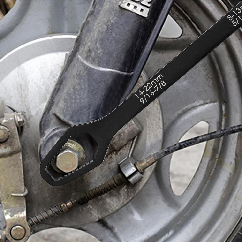 8-22mm Universal Specification, Self Tightening Adjustable Wrench, Double Headed Design, Factory Maintenance Special Tool