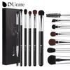 6pcs Cosmetic Makeup Brushes Set Eye Shadow Blending Eyeliner Eyelash Eyebrow Professional Facebrush Brushes for Makeup