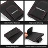 NAQF7 Multifunction Car Glasses Clip Auto Suede Sunglasses Card Storage Clip For KIA Cerato Proceed Venga Sedona Forte Stonic Picanto