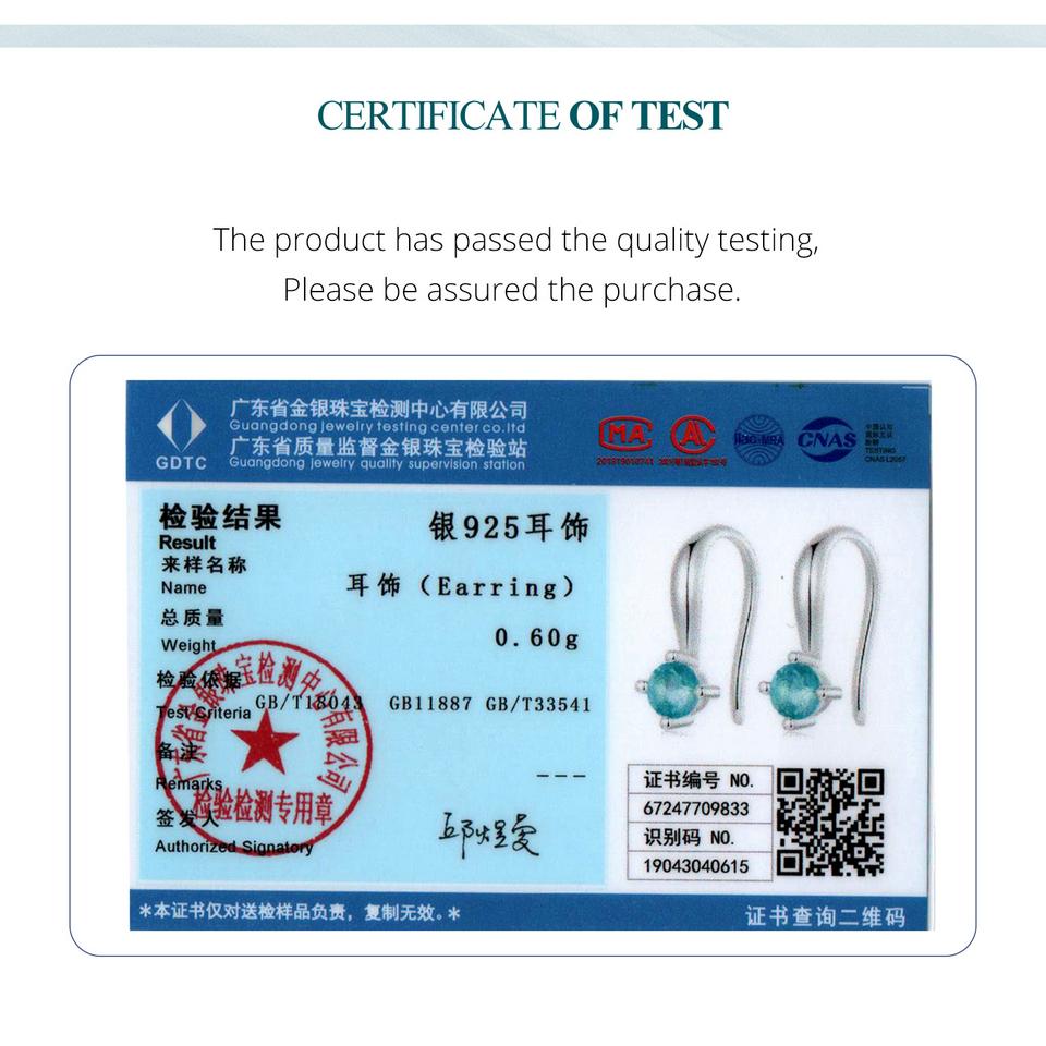 WOSTU Оригинальные ушные крючки из стерлингового серебра 925 пробы с зеленой звездой, пряжки для ушей с нано-камнем, ювелирные украшения для женщин, роскошный подарок для вечеринки