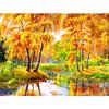5D Diy алмазная живопись Пейзаж Пейзаж Вышивка крестиком полная дрель круглая Алмазная вышивка мозаика картины из стразов Декор