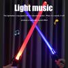 2Pcs 2 In 1 7 Colors Changing Light Up Sword Expandable Light Sword with Sound Cosplay Toy for Kids