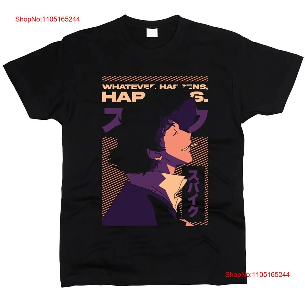 Cowboy Bebop Unisex T Shirt Vintage Fashion Top For Everyday Wear Designer Clothes Stylish Streetwear Comfortable Versatile