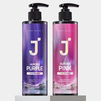 J.Sup ColorJ Aurora Дополнительный цветной шампунь (Фиолетовый/Розовый) 380 мл 2 вида, выберите 1