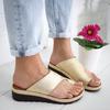 Women's Sandals  New Female Shoes Comfy Platform Flat Sole Orthopedic Bunion Corrector Plus Size 35-43 Casual Shoes Woman