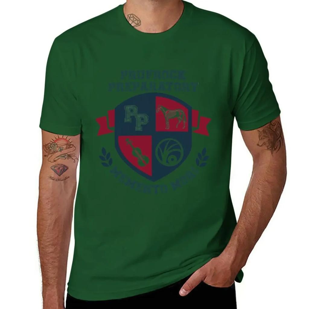 Prufrock Prep T-Shirt plus size tops quick drying cute clothes fruit of the loom mens t shirts