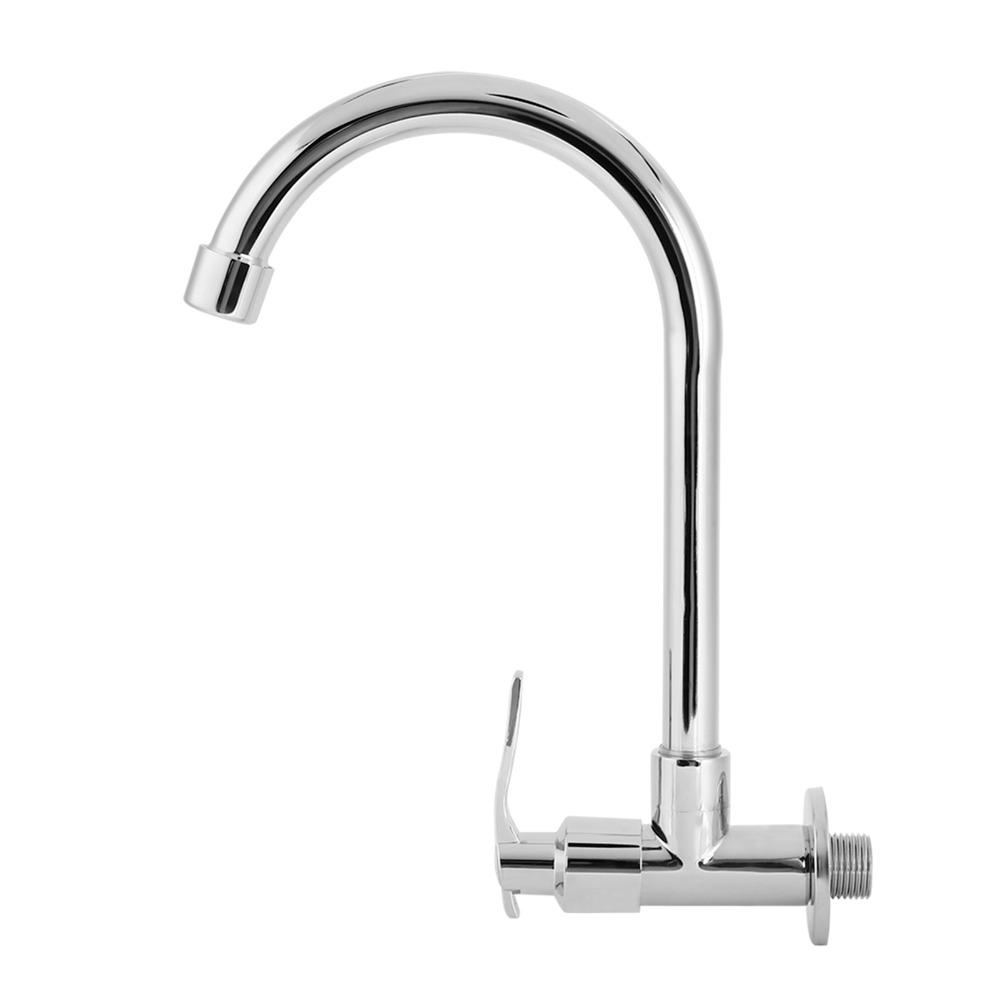 Single Cold Water Faucet G1/2in Connection Water Tap Durable Faucet Tap Laundry Room
